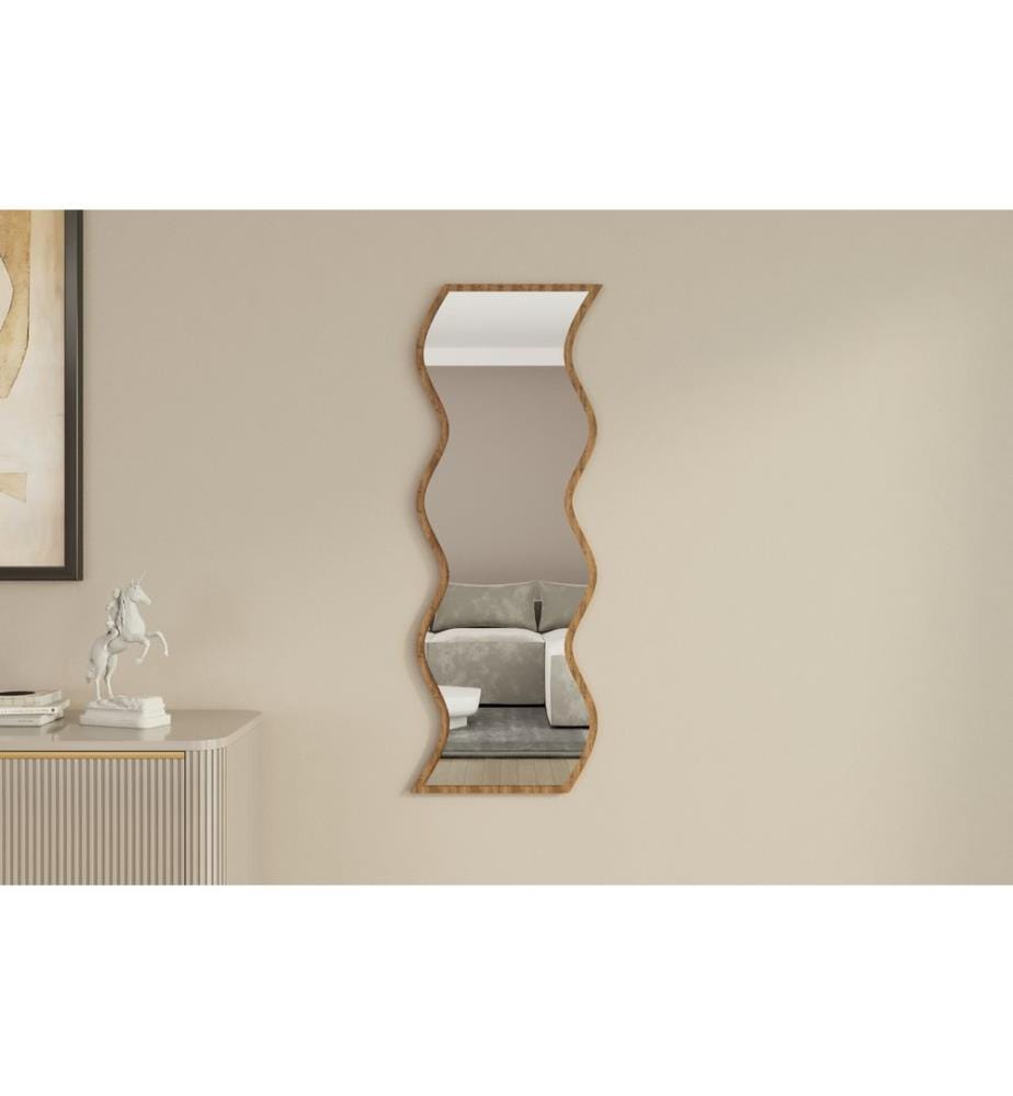 Specchio, Bianco, Noce, 100% MDF