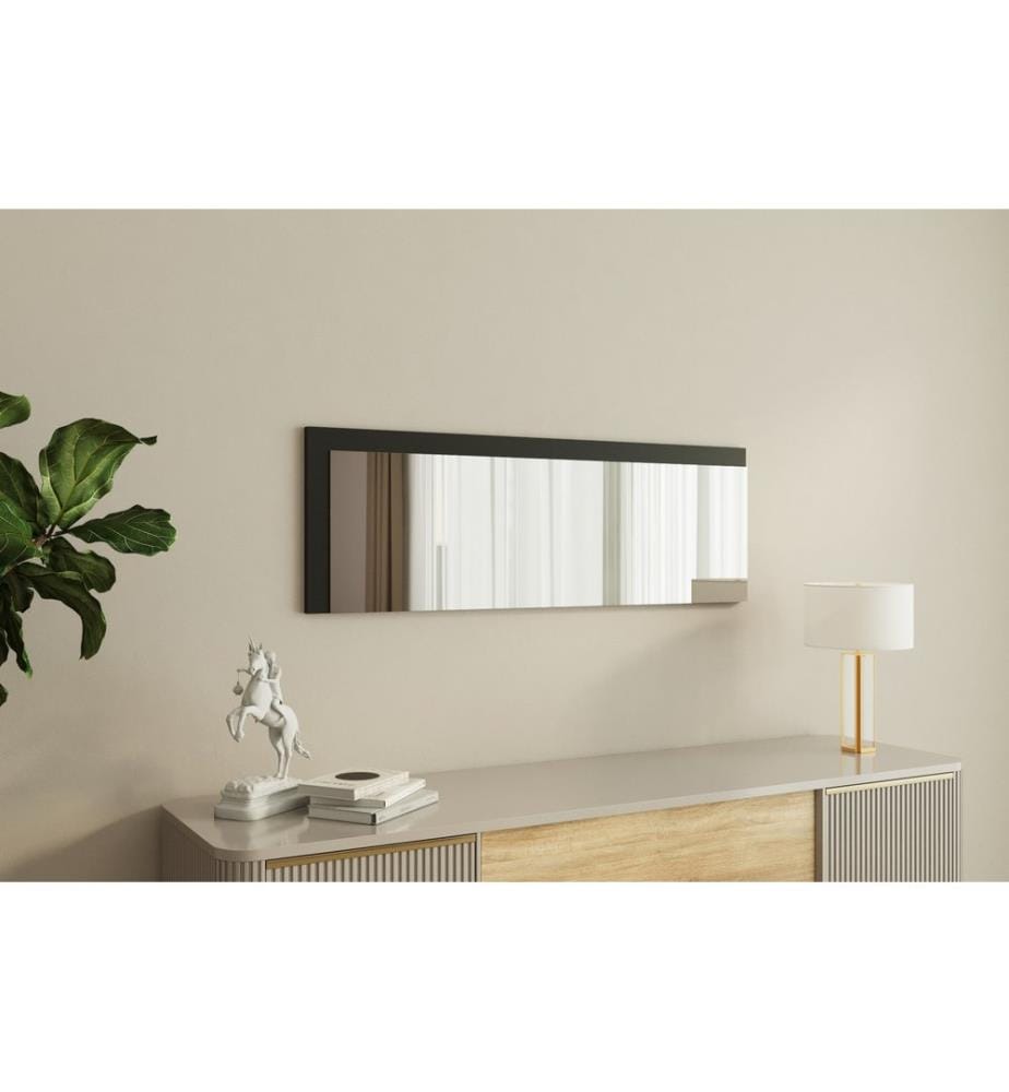 Specchio, Bianco, Nero, 100% MDF