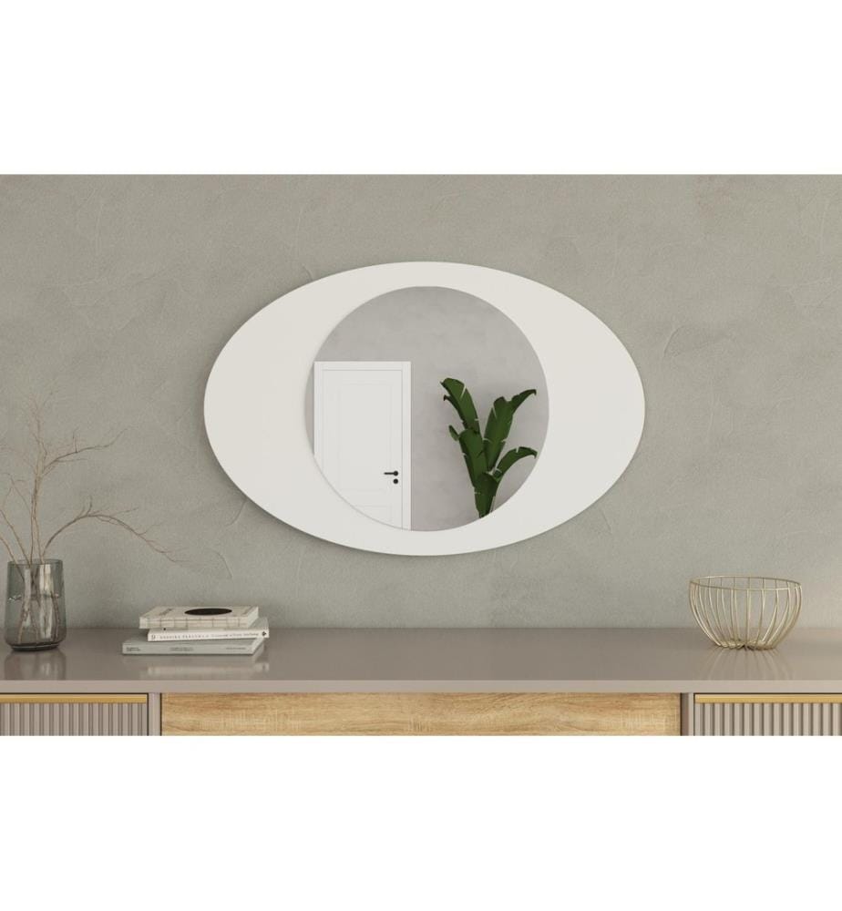 Specchio, bianco, 100% MDF