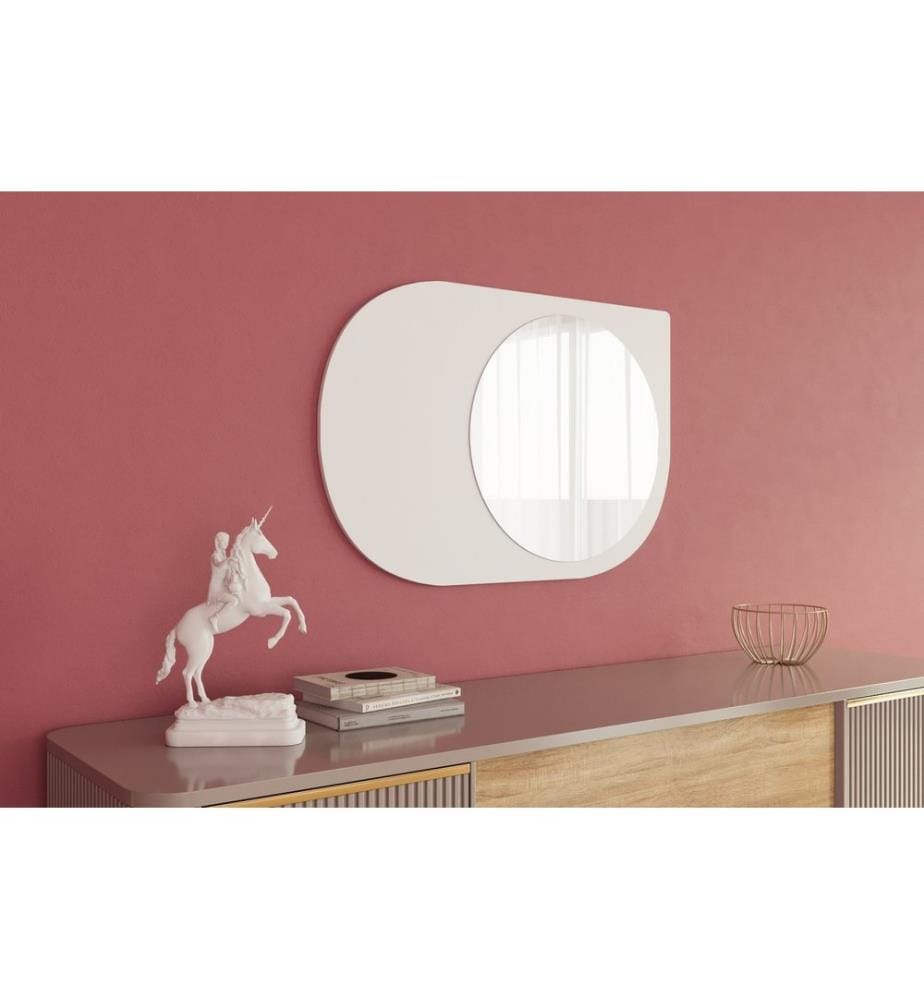 Specchio, bianco, 100% MDF