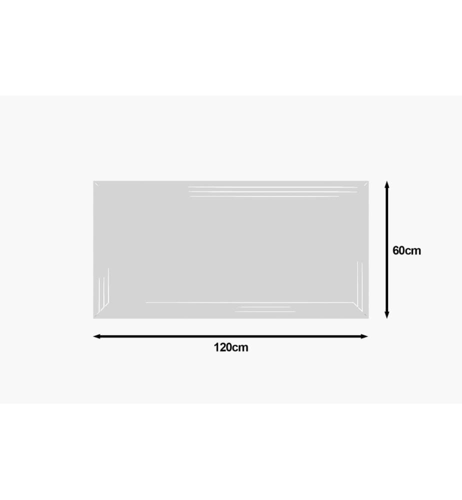 Specchio, bianco, 100% MDF
