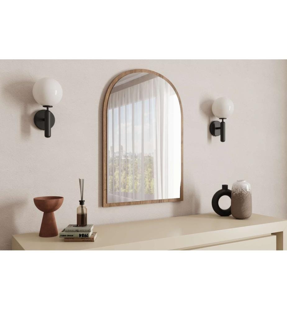 Specchio, noce, 100% MDF