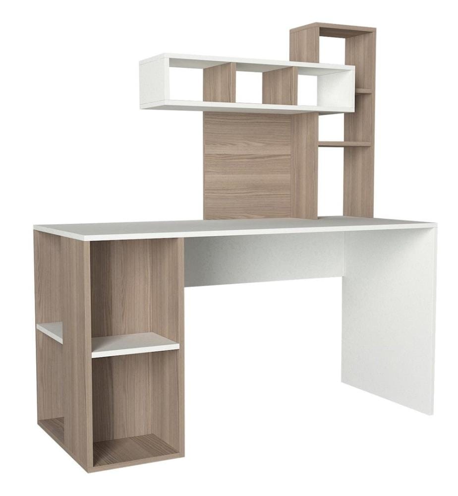 Blanc, Tables Basses, 153,8X140X60 cm, Plaque De Particules Enrobée De Mélamine