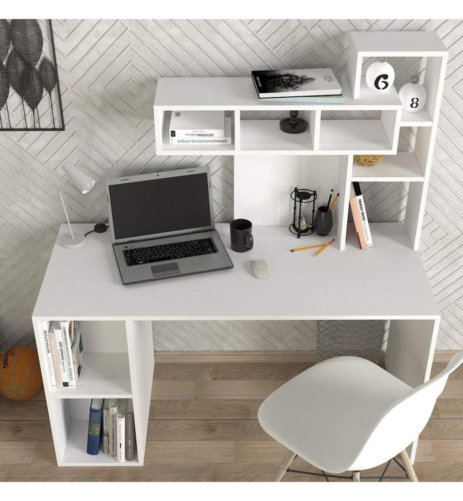Bureau d'étude, blanc, panneau de particules mélaminé