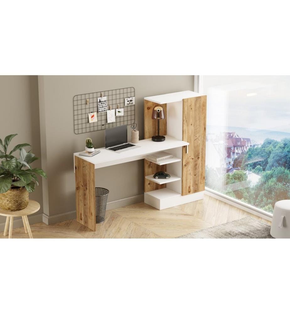 Atlantikkiefer, Couchtische, 120X152,3X40 cm, Melaminbeschichtete Partikelplatte