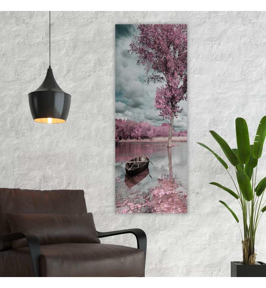 Dekoratives Leinwandbild, mehrfarbig, 100 % LEINWAND, Rahmen: 100 % HOLZ