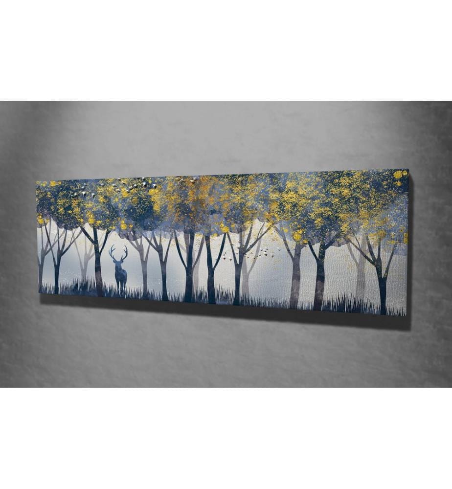 Dekorative Leinwand, mehrfarbig, 60 % BAUMWOLLE / 40 % POLYESTER, Holzrahmen