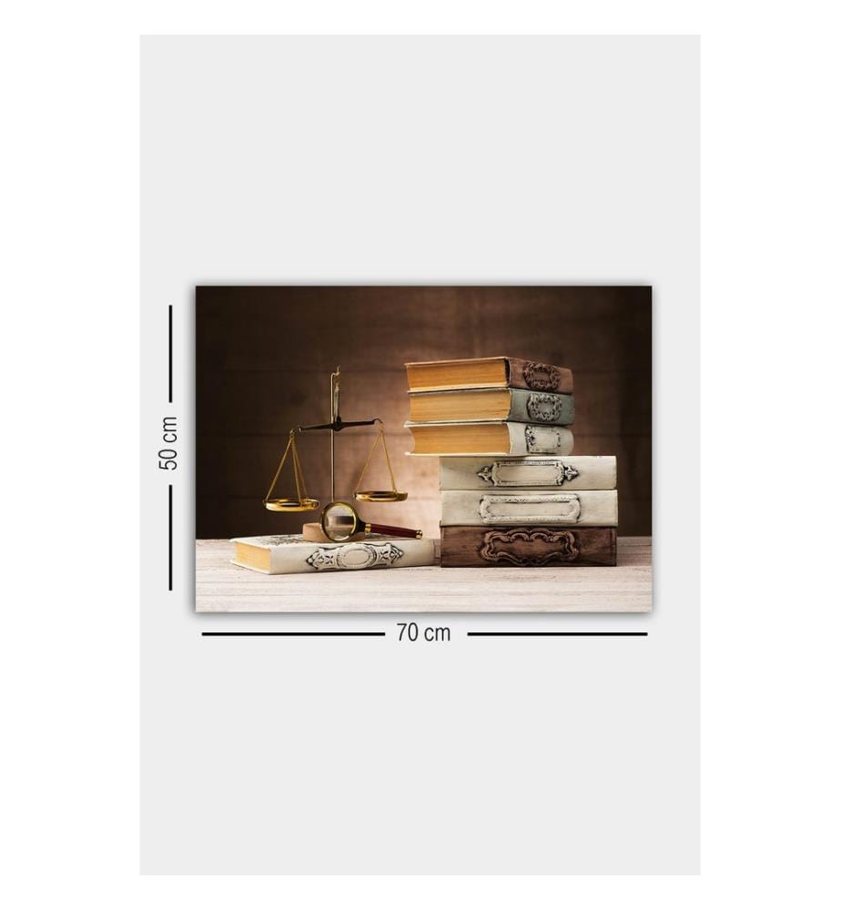 Dekoratives Leinwandbild, mehrfarbig, 100 % LEINWAND, Rahmen: 100 % HOLZ