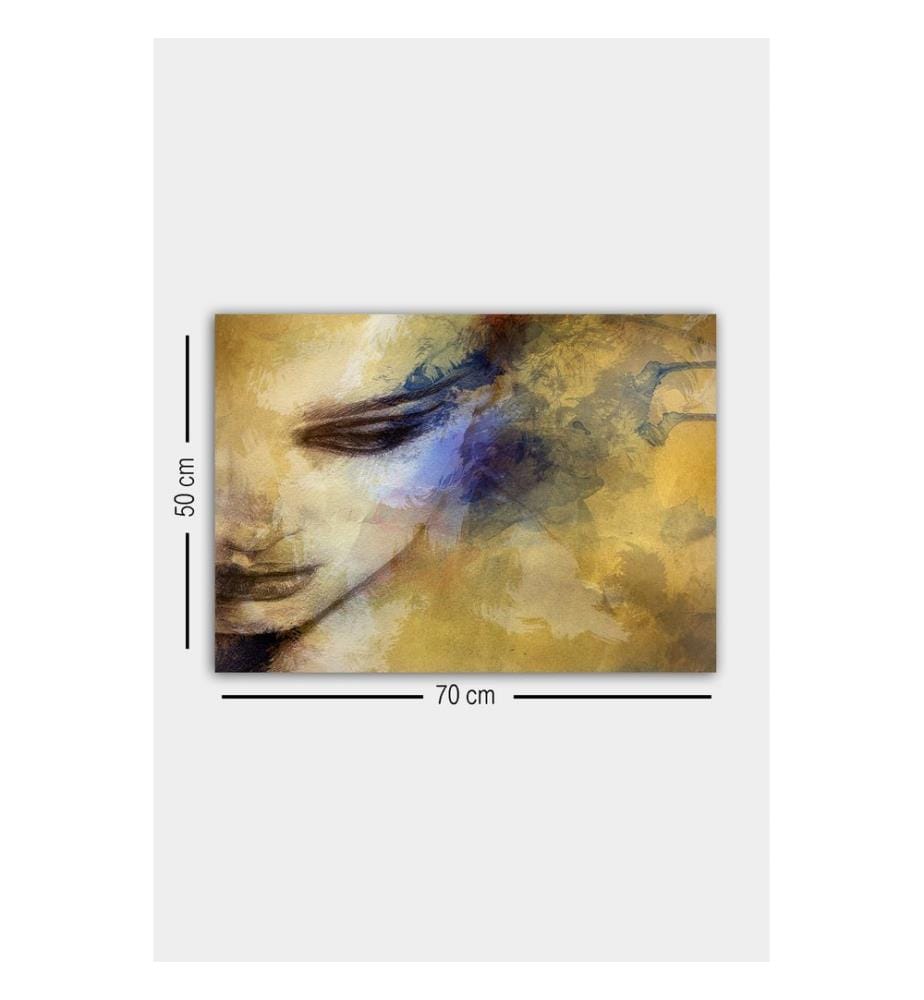 Dekoratives Leinwandbild, mehrfarbig, 100 % LEINWAND, Rahmen: 100 % HOLZ