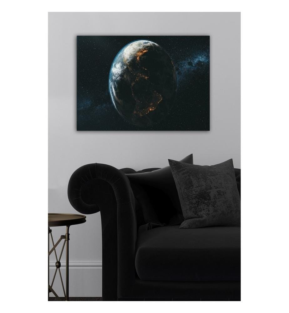 Dekoratives Leinwandbild, mehrfarbig, 100 % LEINWAND, Rahmen: 100 % HOLZ