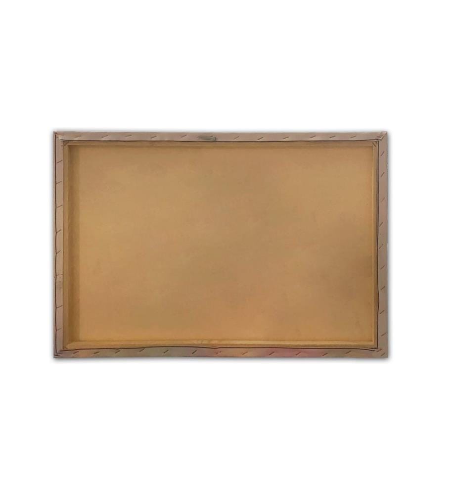 Dekoratives Leinwandbild, mehrfarbig, 100 % LEINWAND, Rahmen: 100 % HOLZ