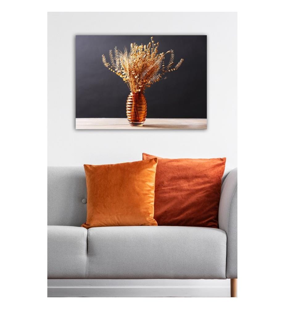 Dekoratives Leinwandbild, mehrfarbig, 100 % LEINWAND, Rahmen: 100 % HOLZ