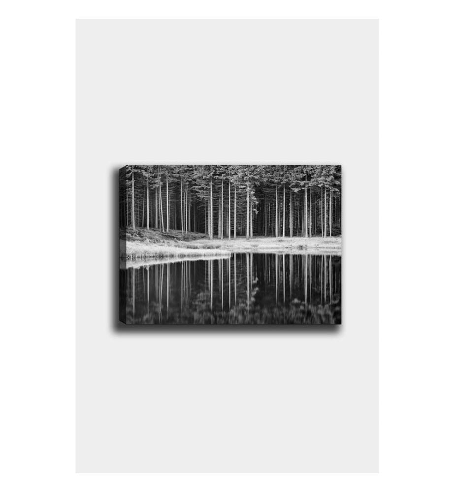 Dekoratives Leinwandbild, mehrfarbig, 100 % LEINWAND, Rahmen: 100 % HOLZ