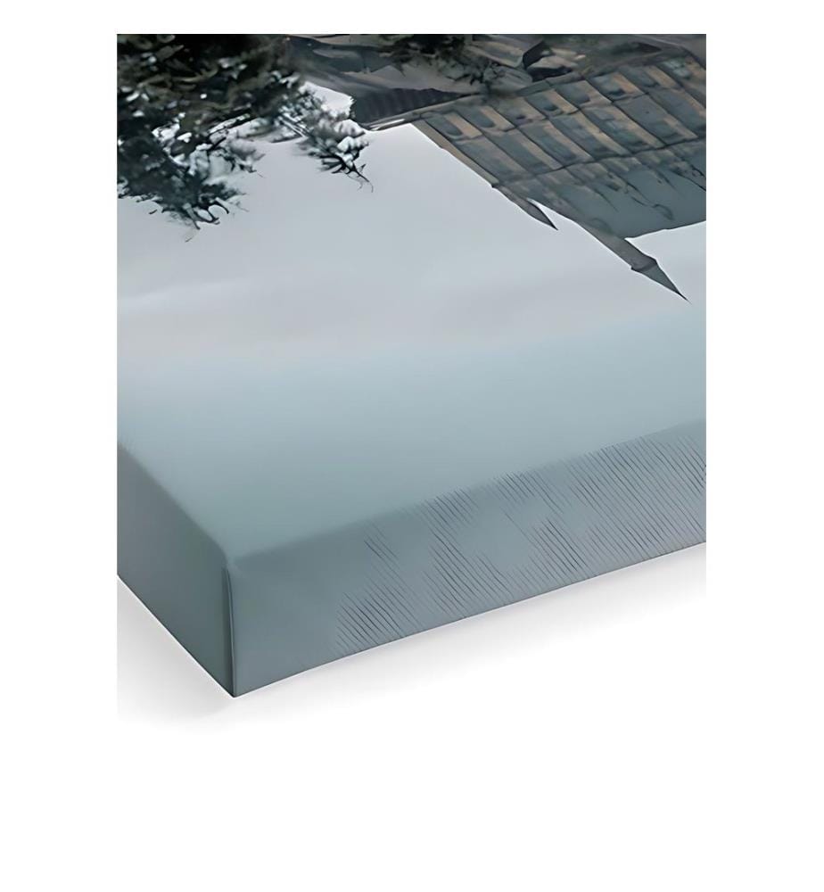 Dekoratives Leinwandbild, mehrfarbig, 100 % LEINWAND