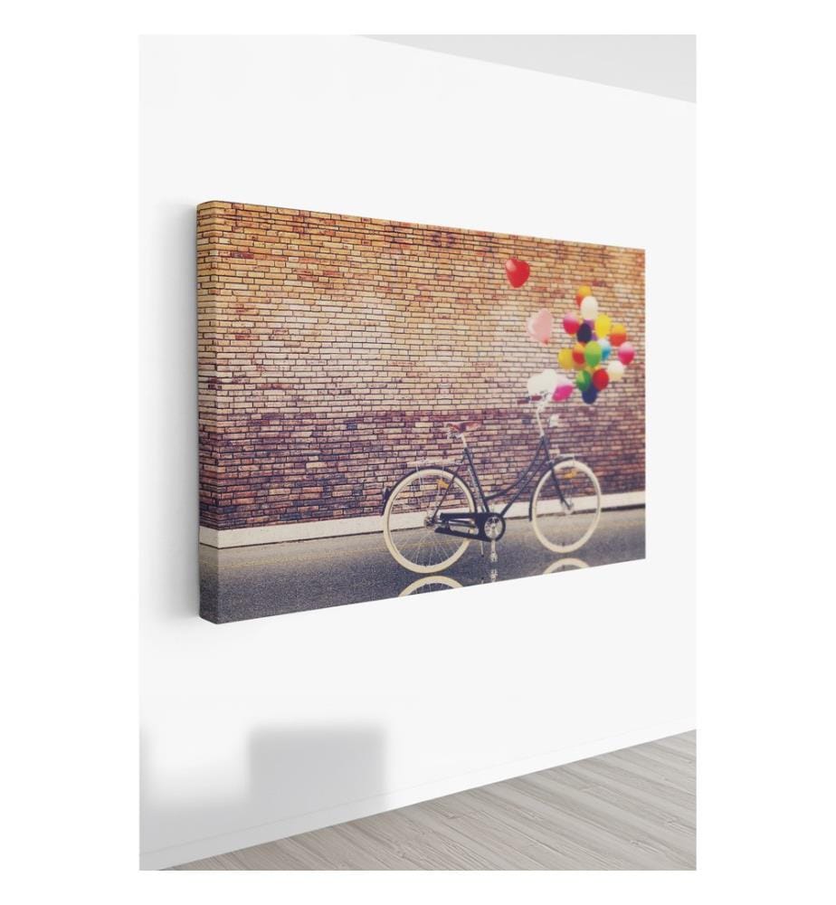 Dekoratives Leinwandbild, mehrfarbig, 100 % LEINWAND