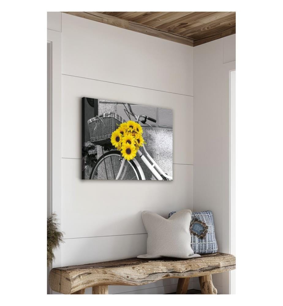 Dekoratives Leinwandbild, mehrfarbig, 100 % LEINWAND