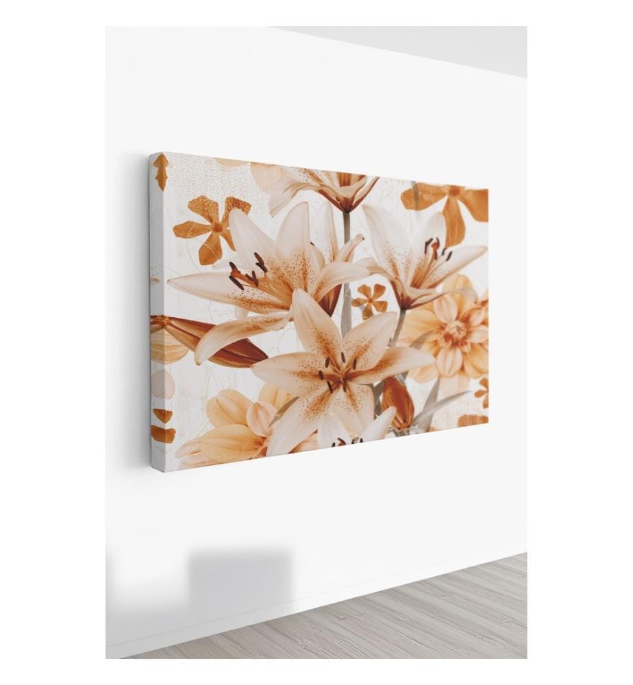 Dekoratives Leinwandbild, mehrfarbig, 100 % LEINWAND
