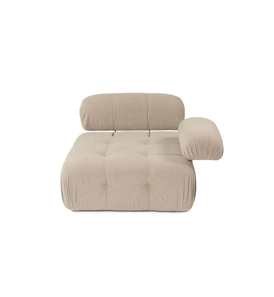 Divano a 1 posto, Peach, Struttura: Legno di faggio - truciolato, Tessuto: 100% Poliestere