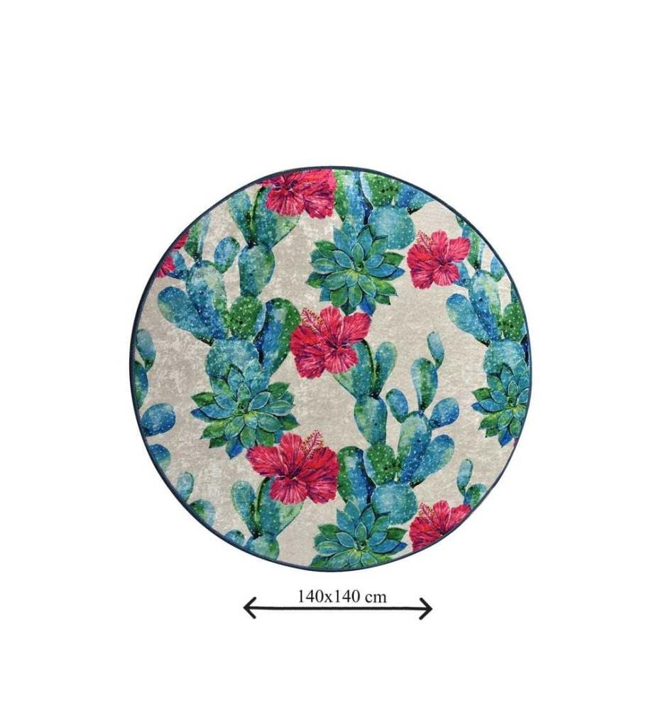 Badematte, Mehrfarbig, 100% Polyester