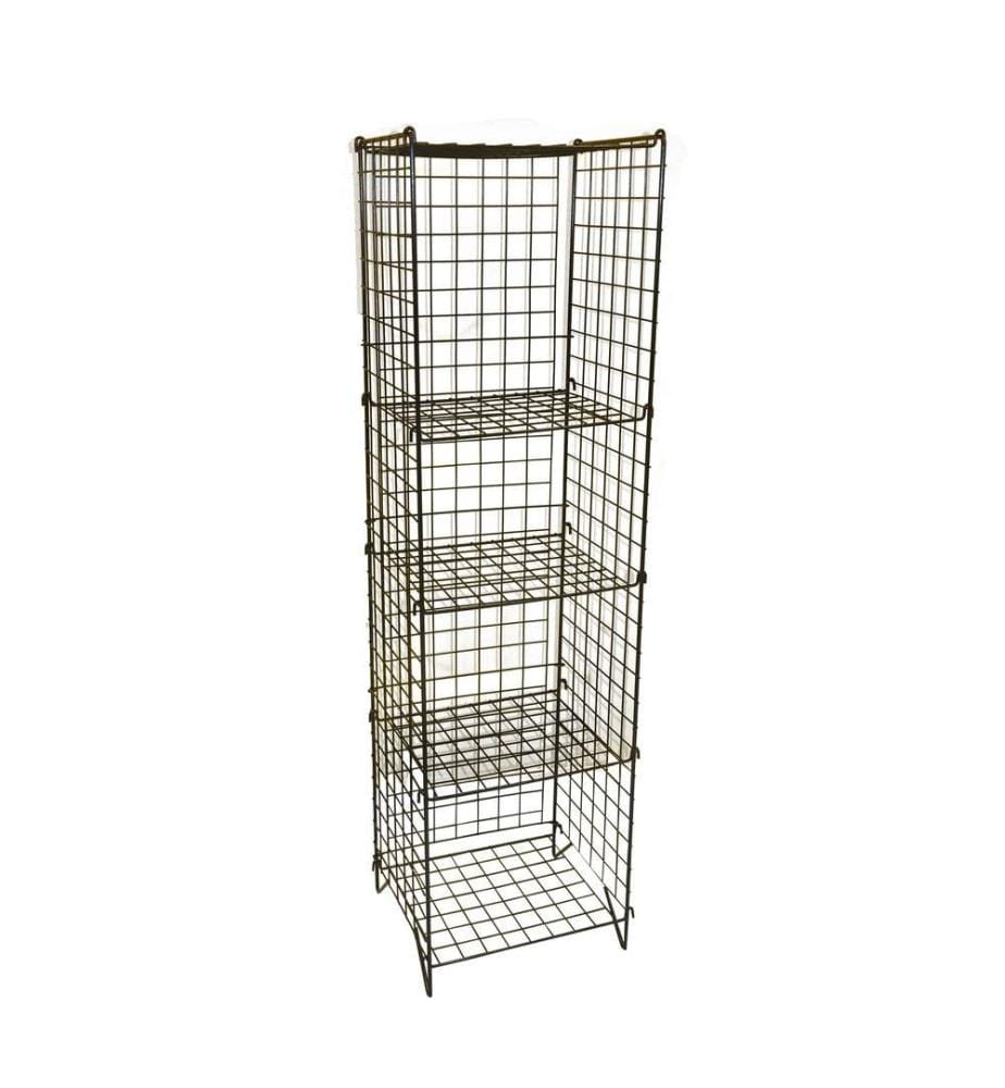 Scaffale, Nero, Struttura: 100% metallo