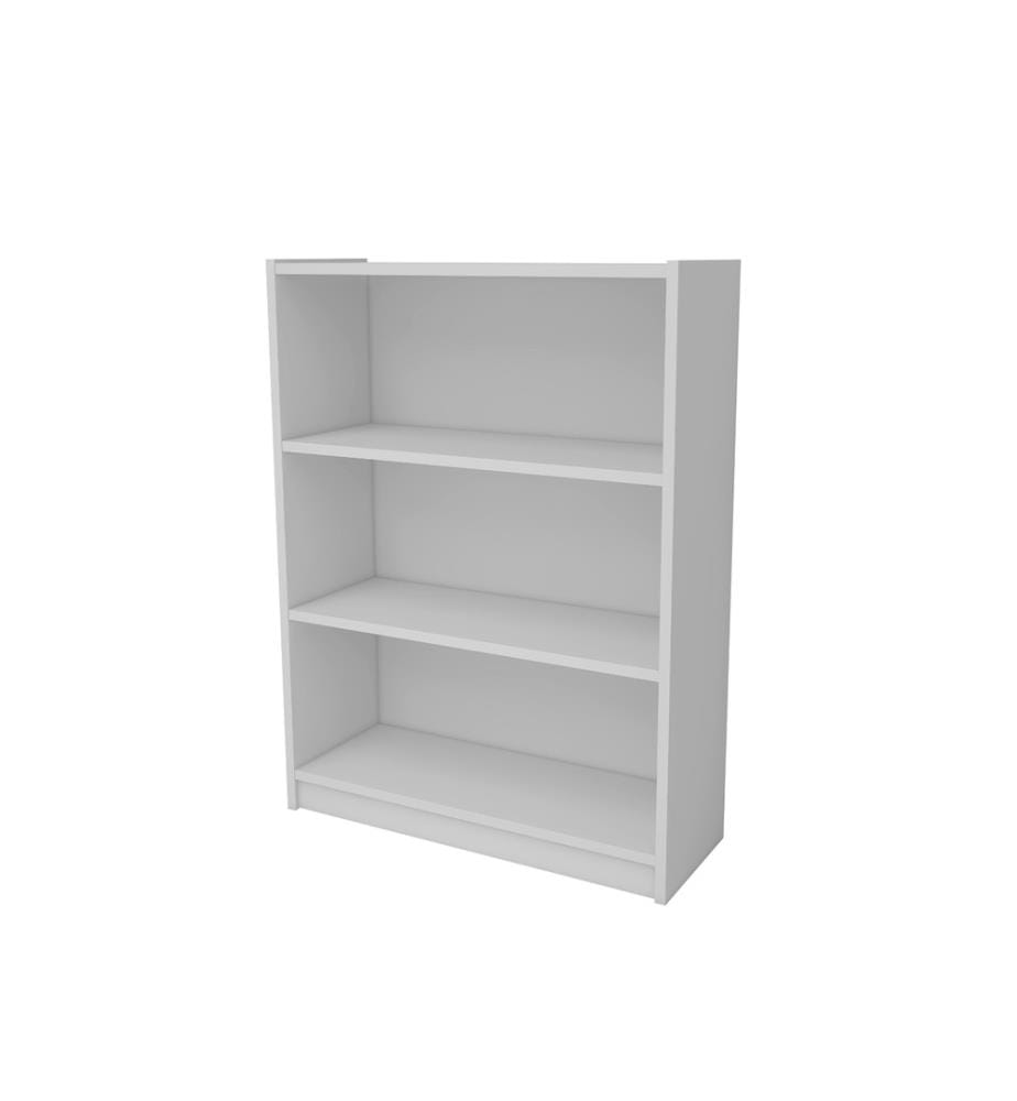 Scaffale, bianco, pannello truciolare rivestito in melamina