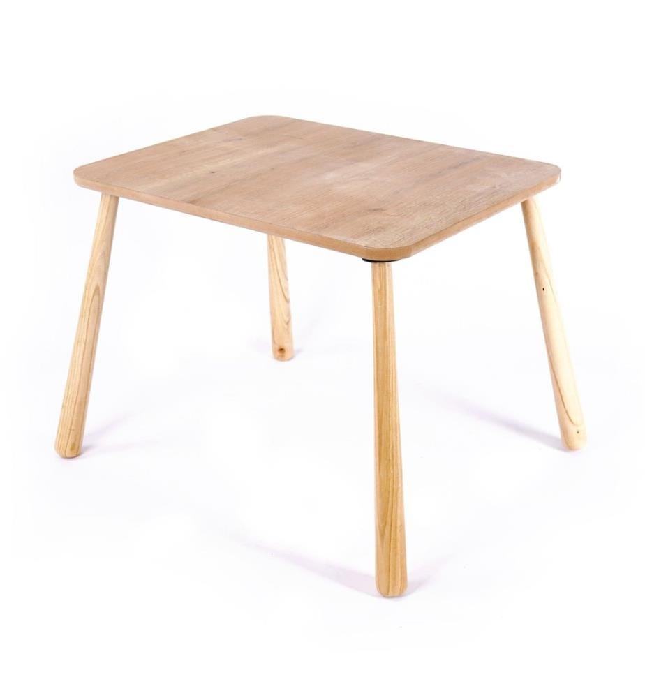 Tavolo per bambini, rovere, struttura in MDF