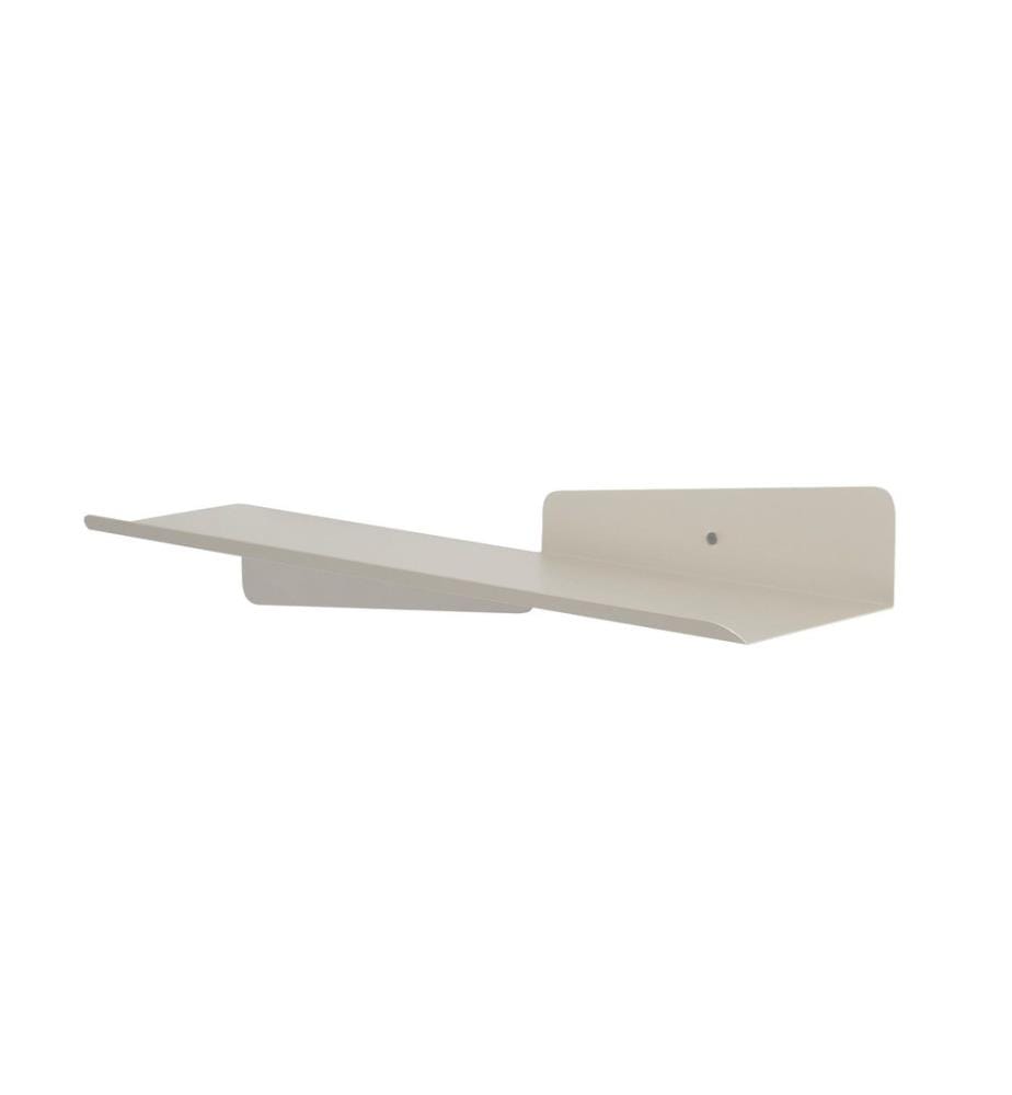 Dekoratives Wandregal aus Metall, hellbeige, Rahmen: 100 % Metall