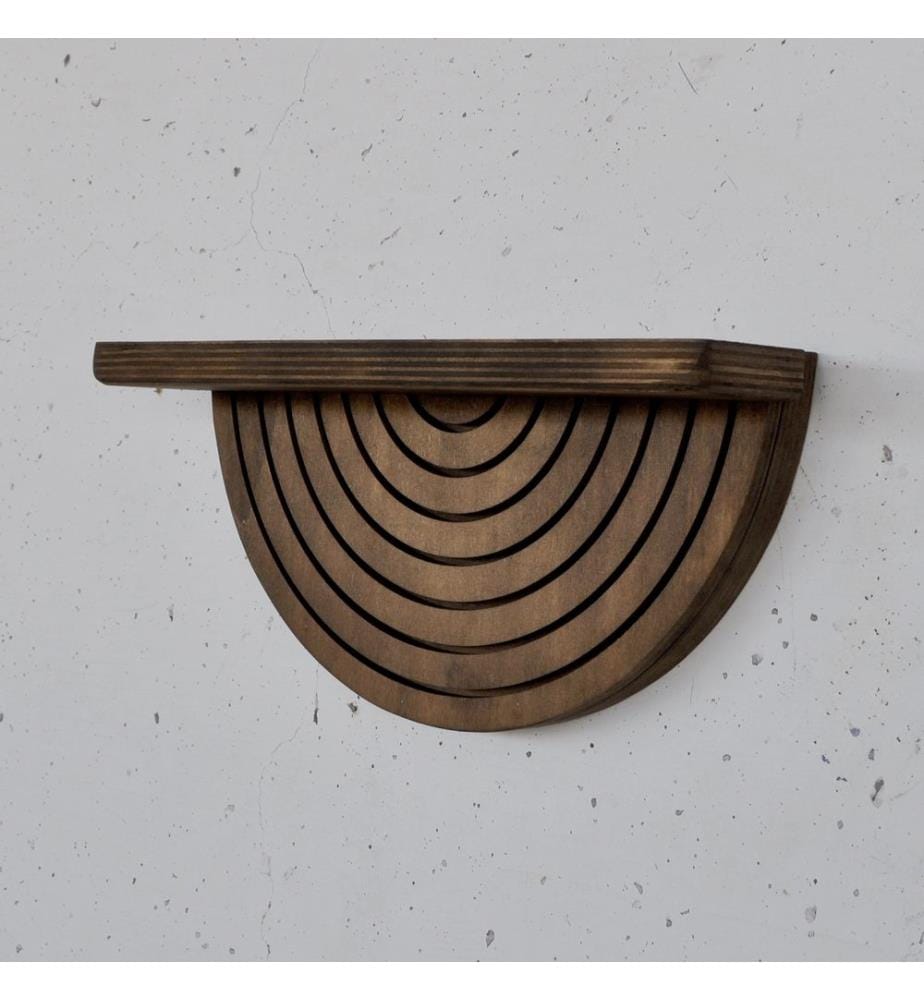 Dekoratives Wandregal aus Holz, 100 % Sperrholz