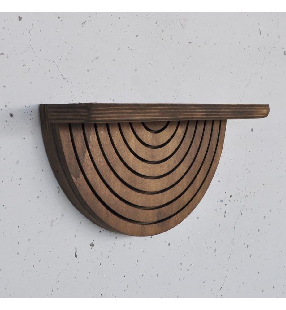 Dekoratives Wandregal aus Holz, 100 % Sperrholz