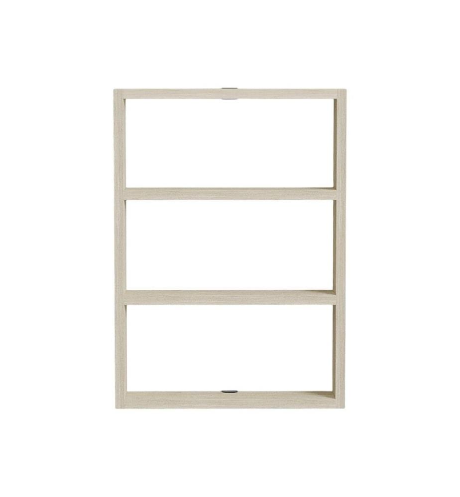Wall Shelf, Travertine, 100% MELAMINE COATED PARTICLE BOARD