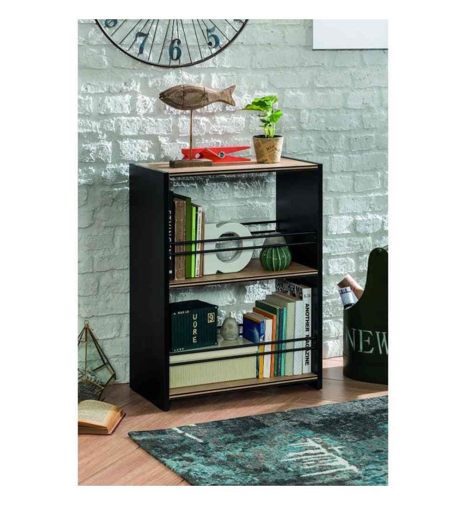 Bücherregal, Multicolor, Melaminbeschichtete Spanplatte