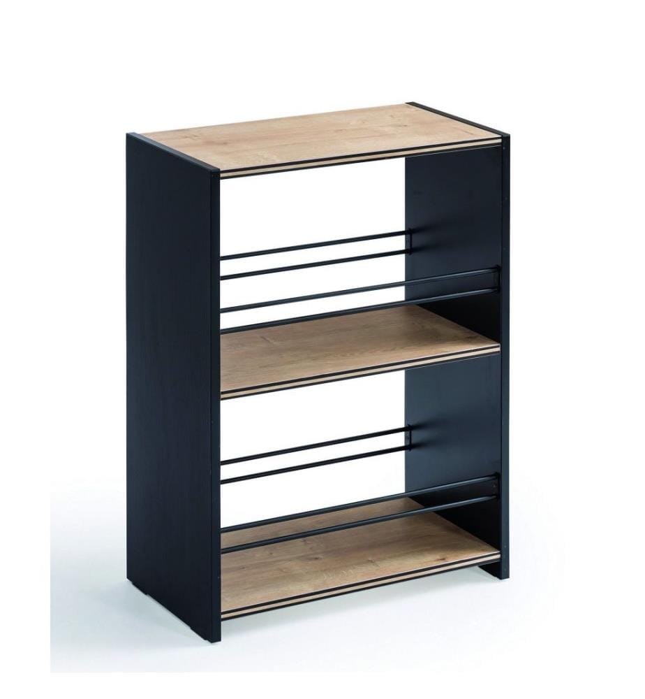 Bücherregal, Multicolor, Melaminbeschichtete Spanplatte