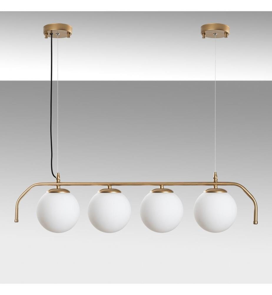 Lustre, doré, CORPS EN MÉTAL