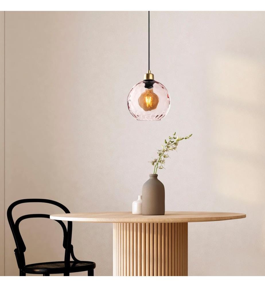 Kronleuchter, Rosa, METALLKÖRPER