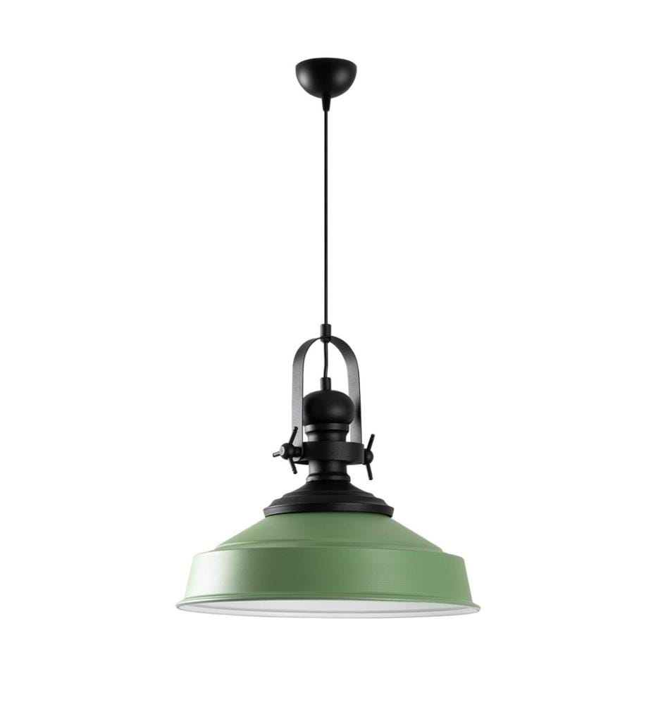 Lustre, vert, STRUCTURE EN MÉTAL
