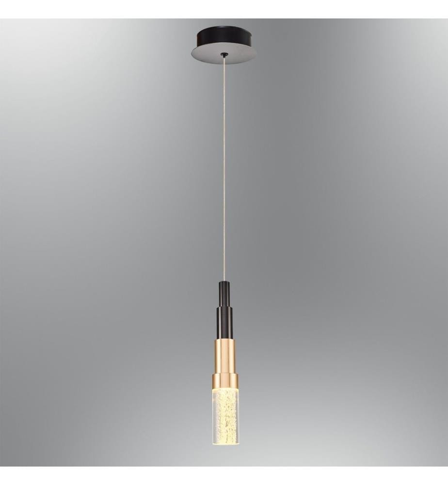 Kronleuchter, Platin, Schwarz, Gold, METALLKÖRPER, Opalglaskappe