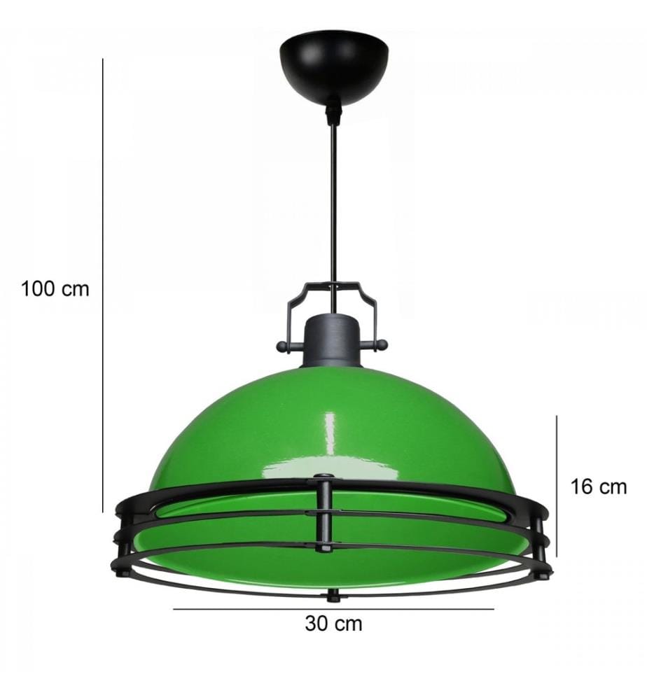 Lustre, vert, 100 % MÉTAL