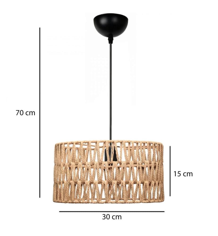 Kronleuchter, Natur, Metallkörper, Seilkappe