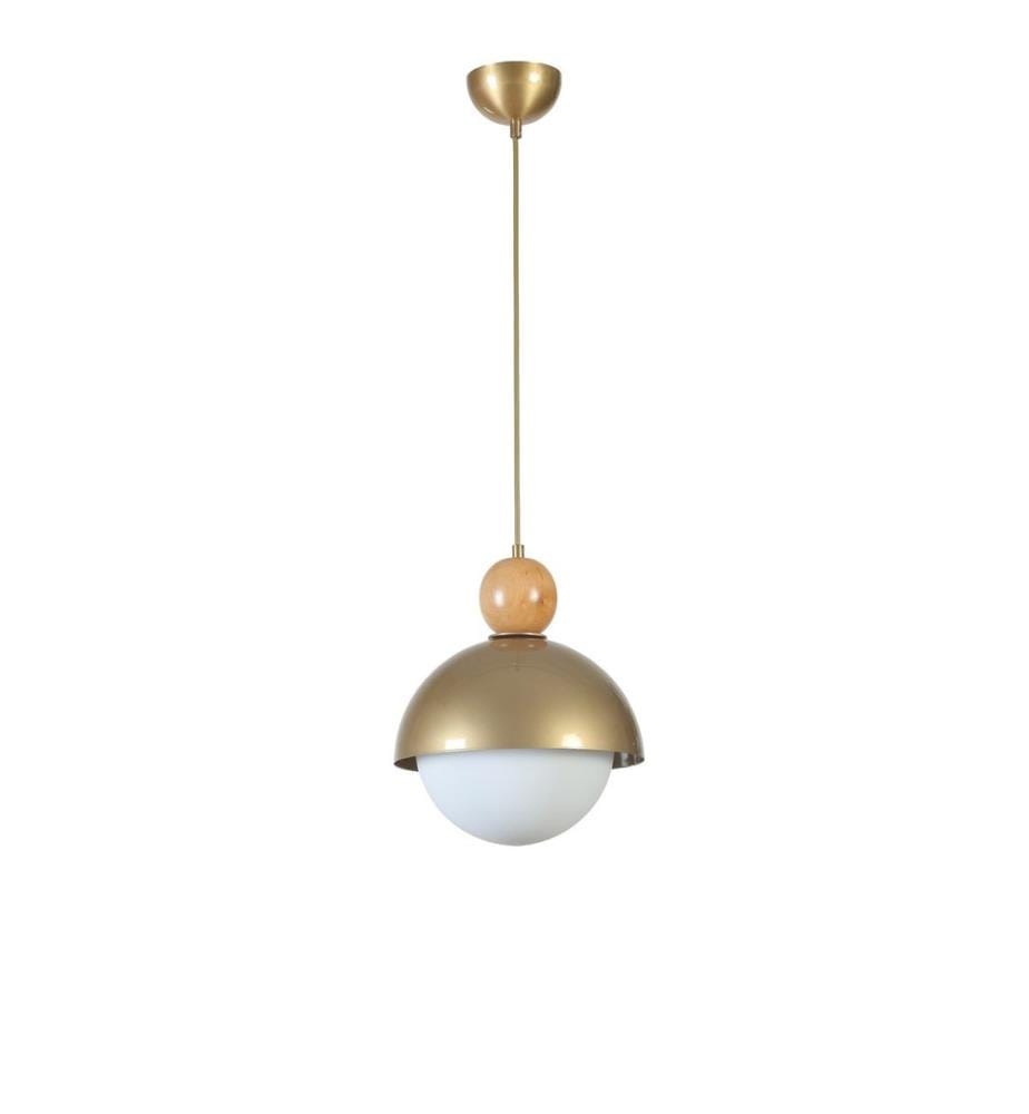 Lustre, doré, blanc, CORPS EN MÉTAL