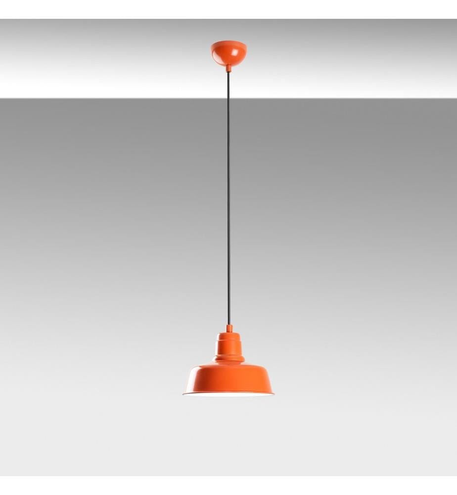 Kronleuchter, orange, METALLKÖRPER