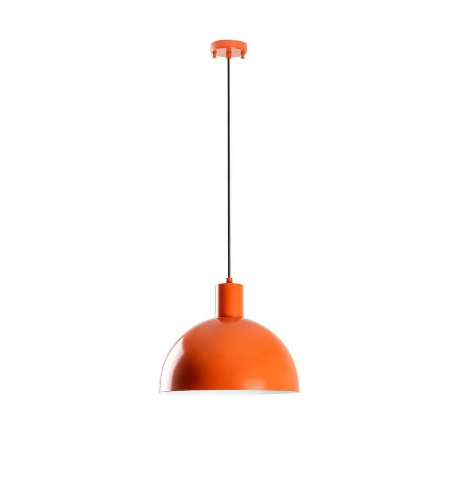 Kronleuchter, orange, METALLKÖRPER