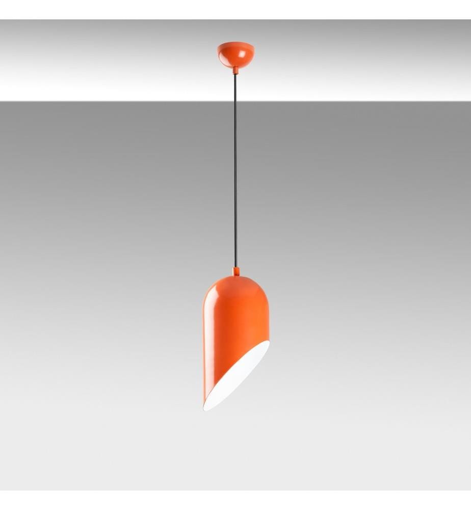 Kronleuchter, orange, METALLKÖRPER