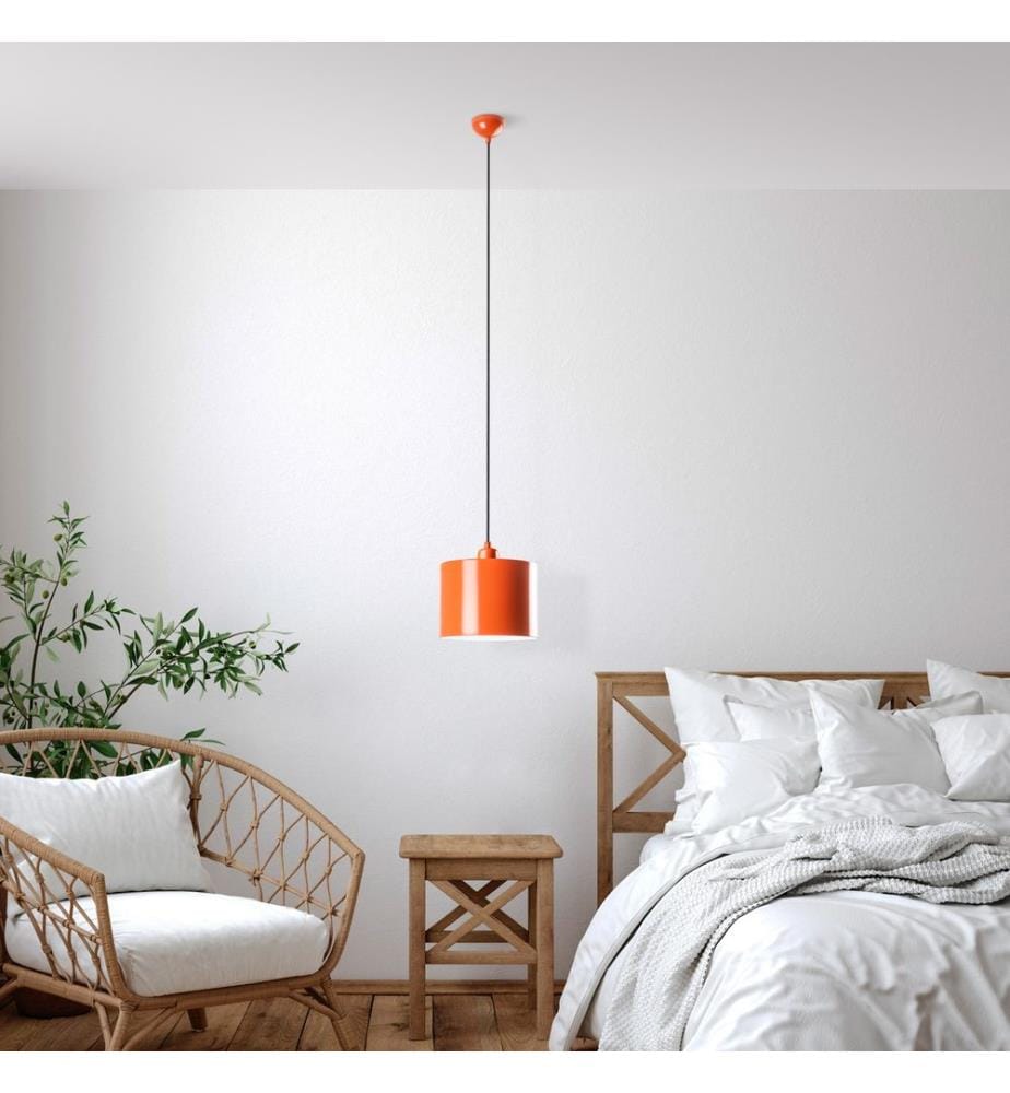 Kronleuchter, orange, METALLKÖRPER