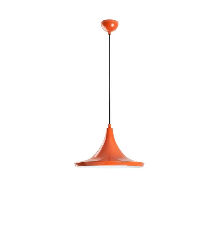 Kronleuchter, orange, METALLKÖRPER