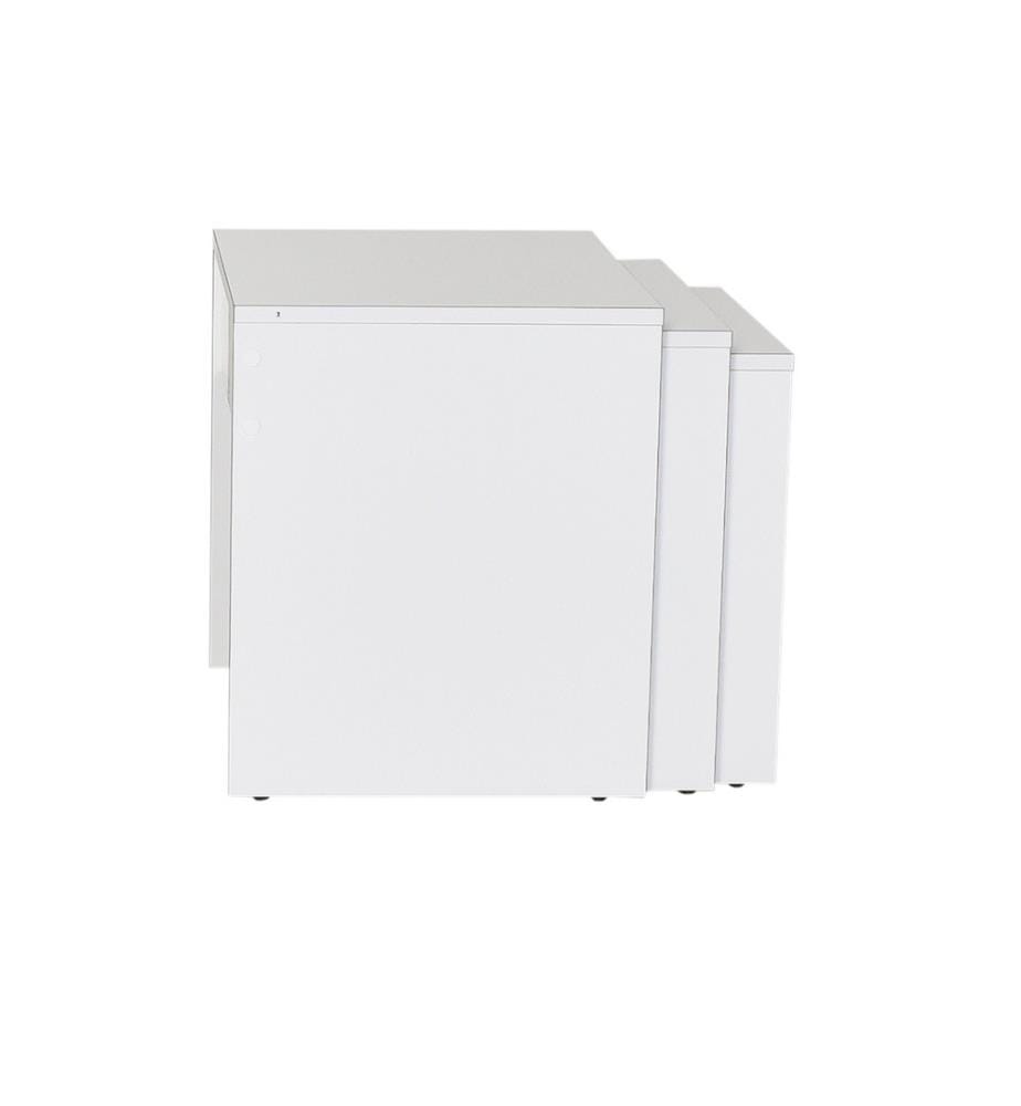 Couchtisch, Weiss, Melaminbeschichtete Spanplatte