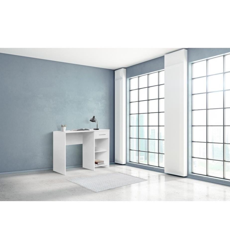Bureau d'étude, blanc, panneau de particules mélaminé