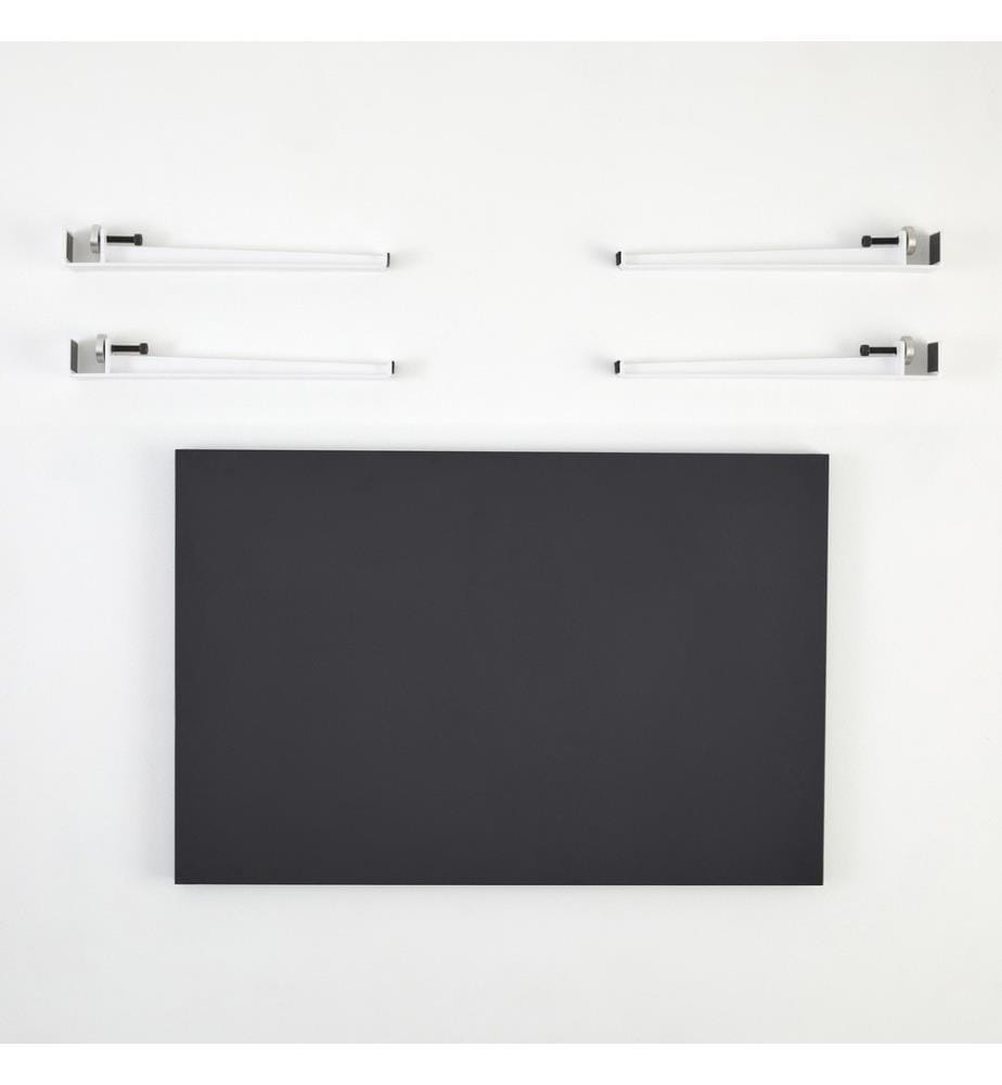 Coffee Table, Anthracite White, Melamine Coated Particle Board