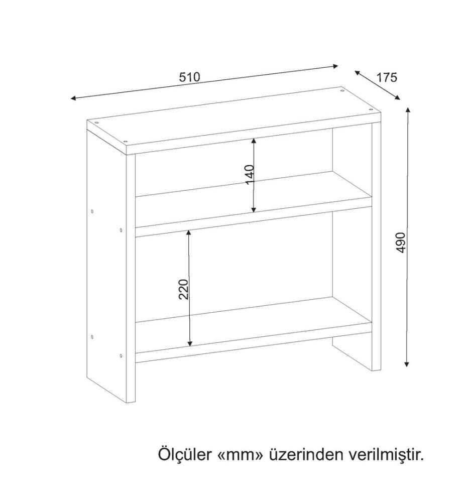 Table d'appoint, blanc, panneau de particules mélaminé