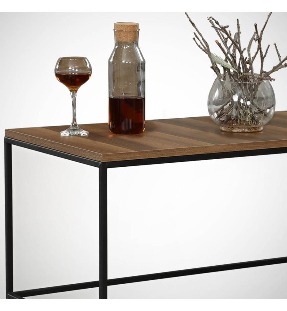 Coffee Table, Walnut, Melamine Coated Particle Board