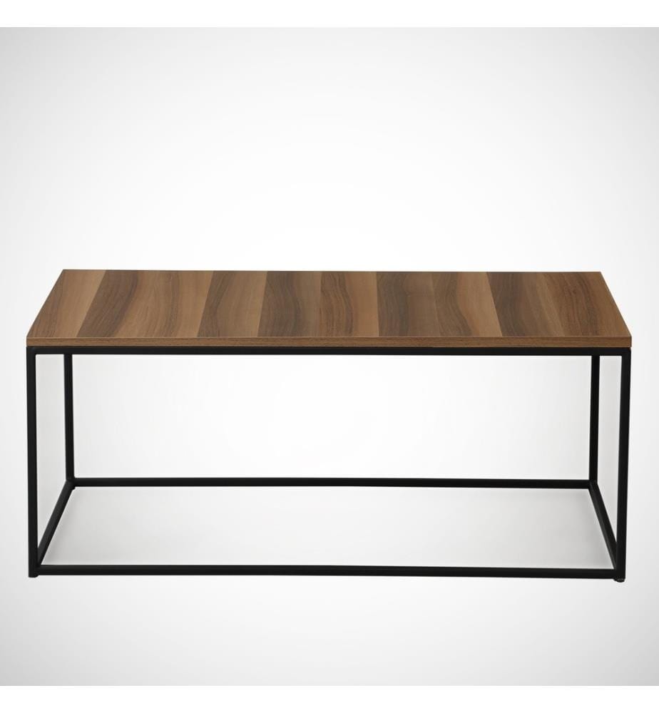 Coffee Table, Walnut, Melamine Coated Particle Board